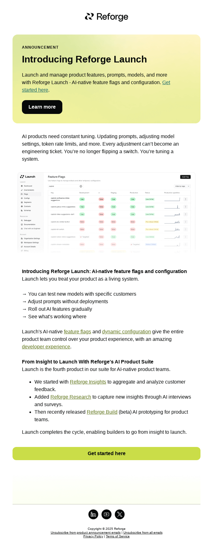 Introducing Reforge Launch