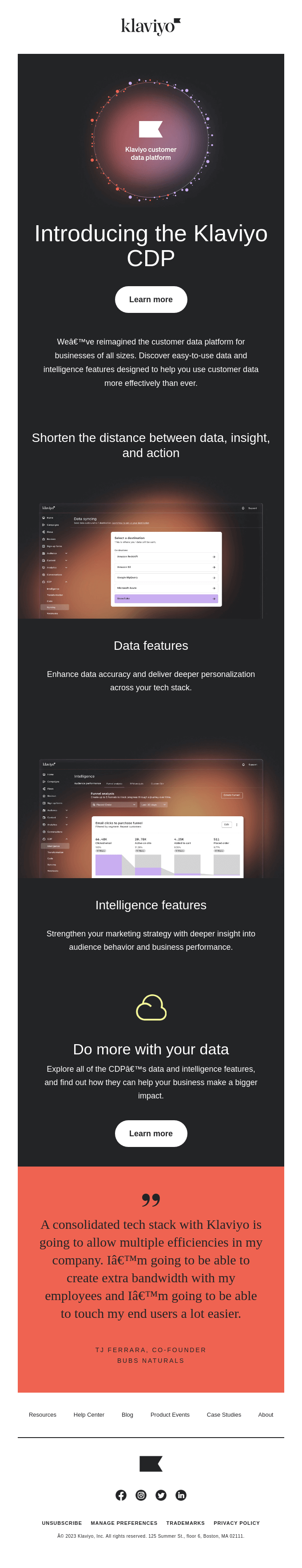 Introducing the Klaviyo CDP