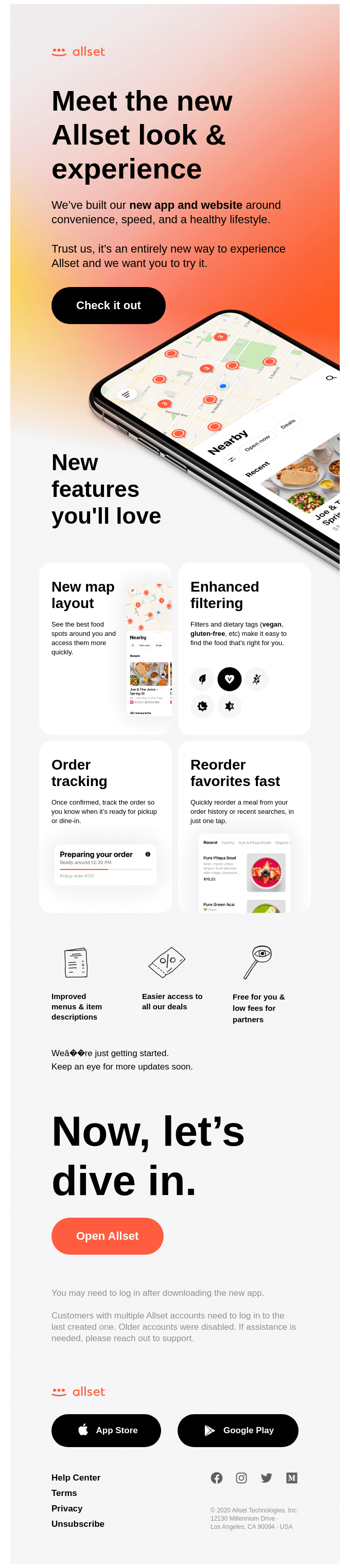 Introducing the new Allset app