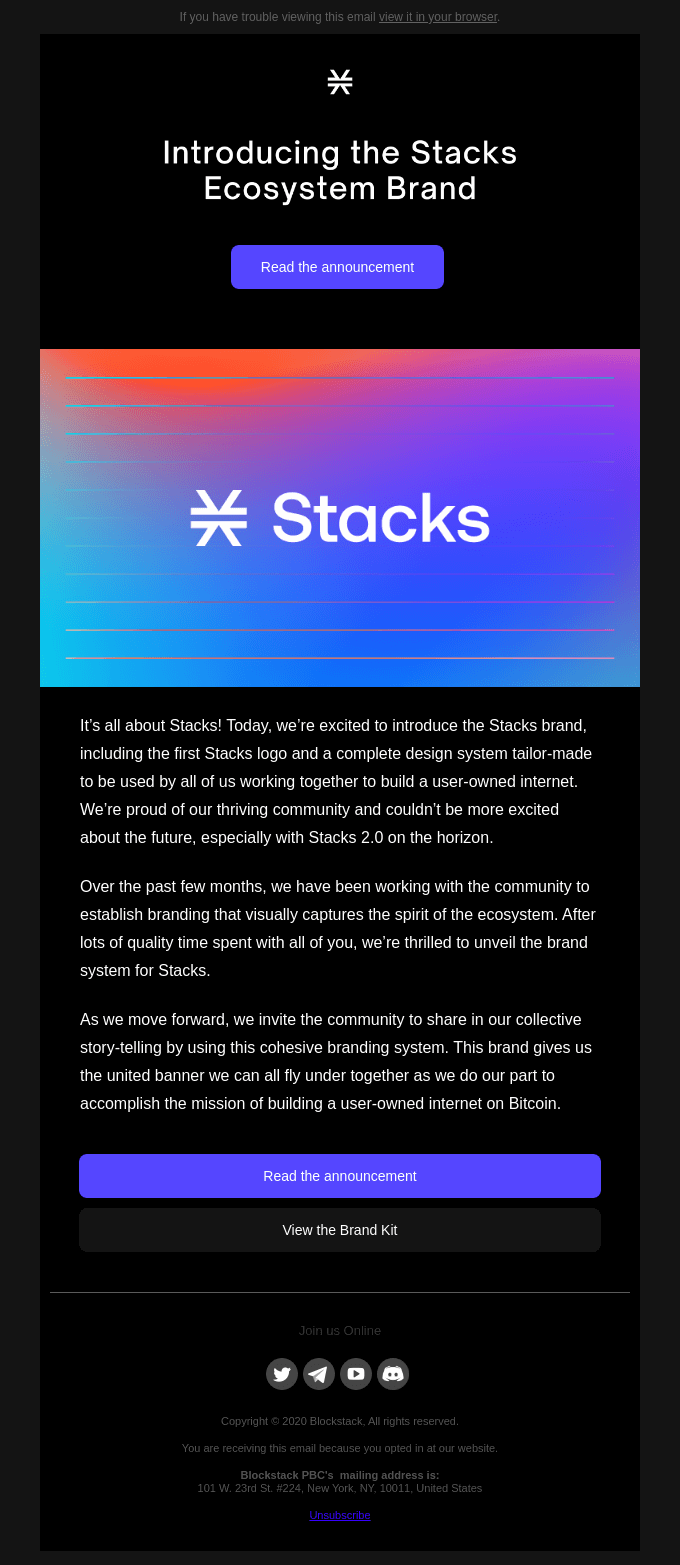 Introducing the Stacks Ecosystem Brand