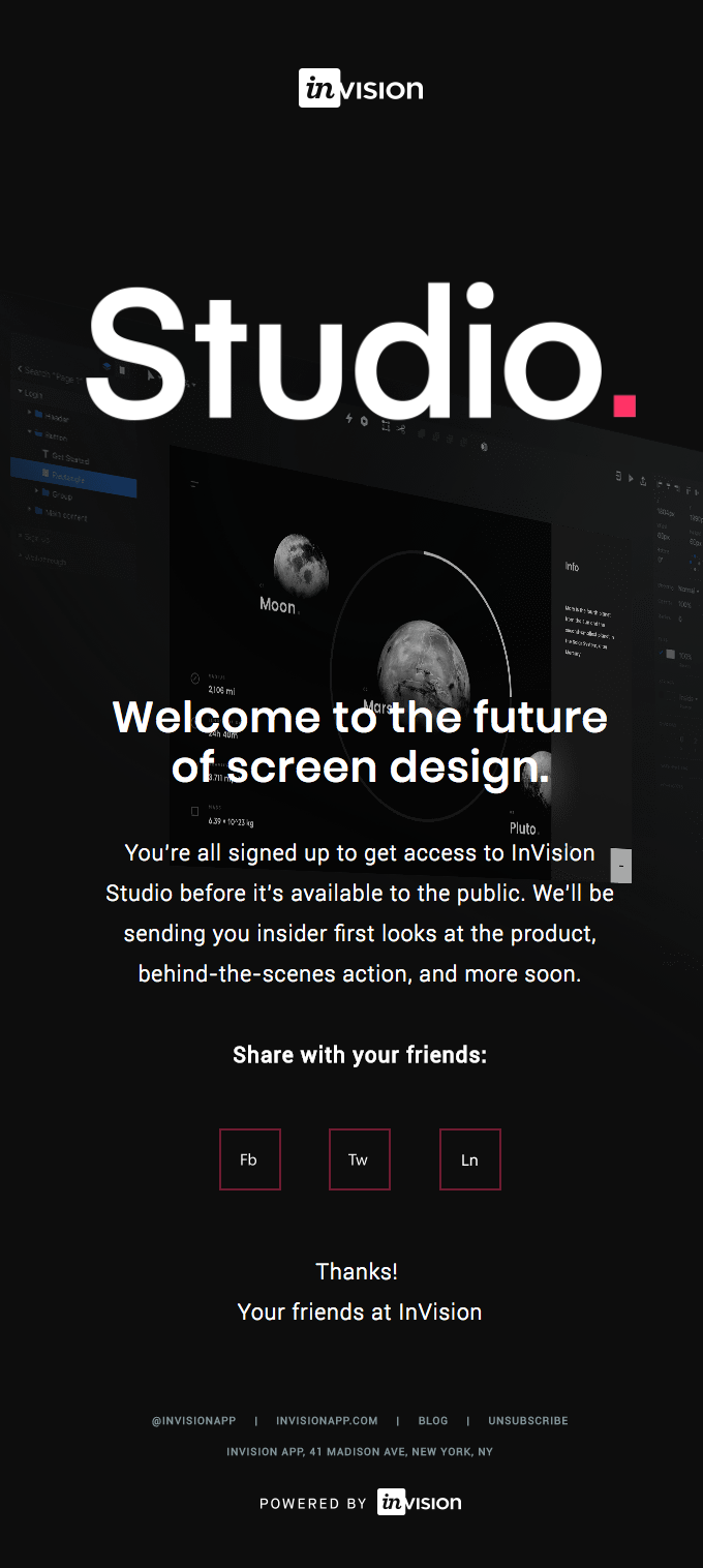 InVision Studio—early access confirmed