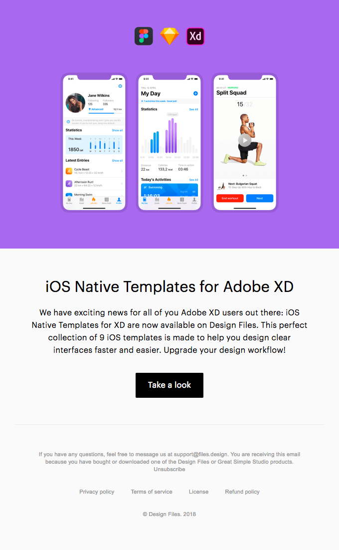 iOS Native Templates for Adobe XD — Available Now!