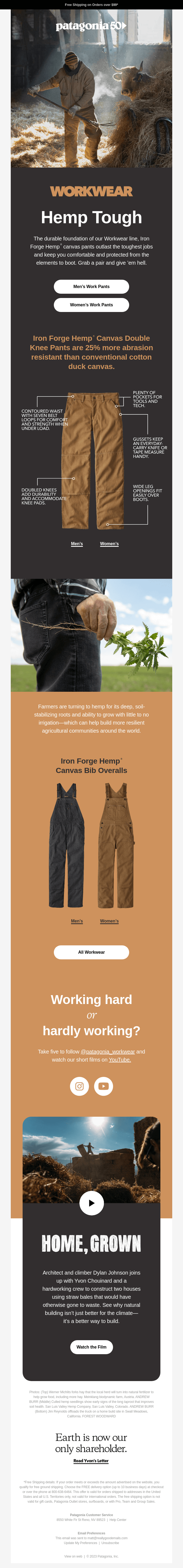 Iron Forge Hemp canvas workwear