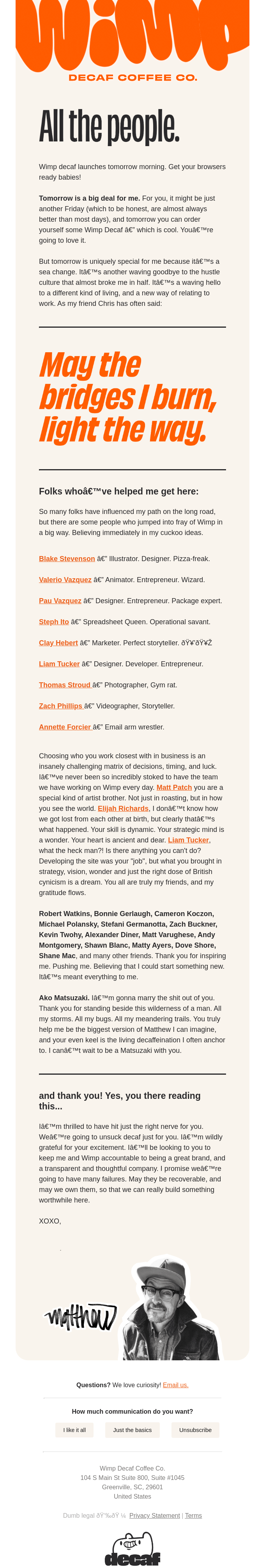 It takes a village to Wimp Out!