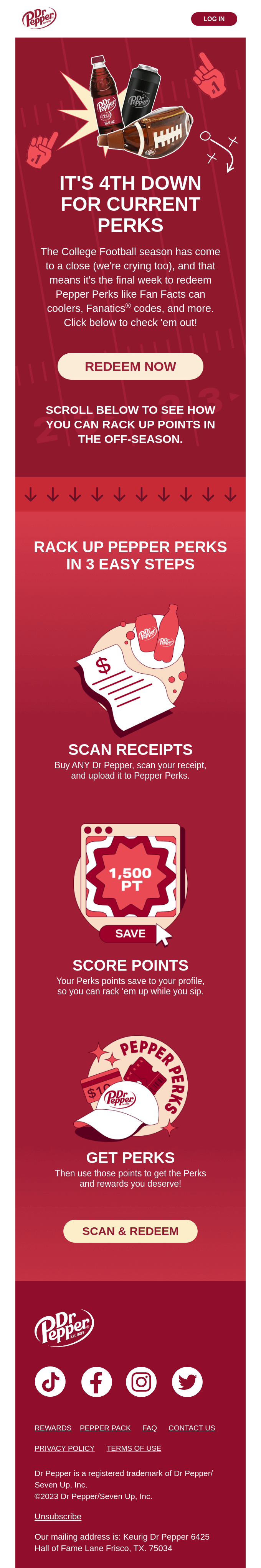 It’s 4th Down for Current Perks