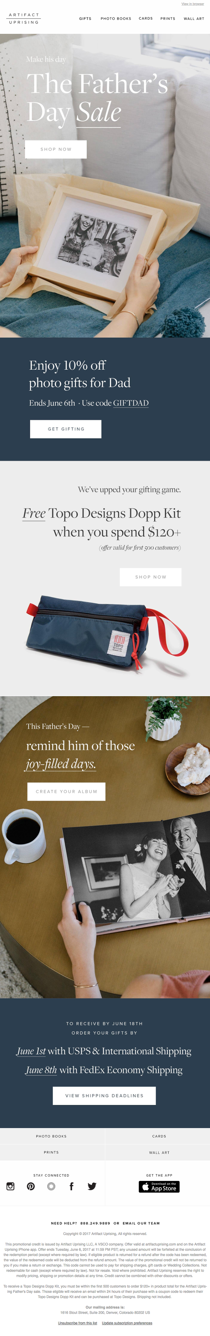 It’s Here: The Father’s Day Sale