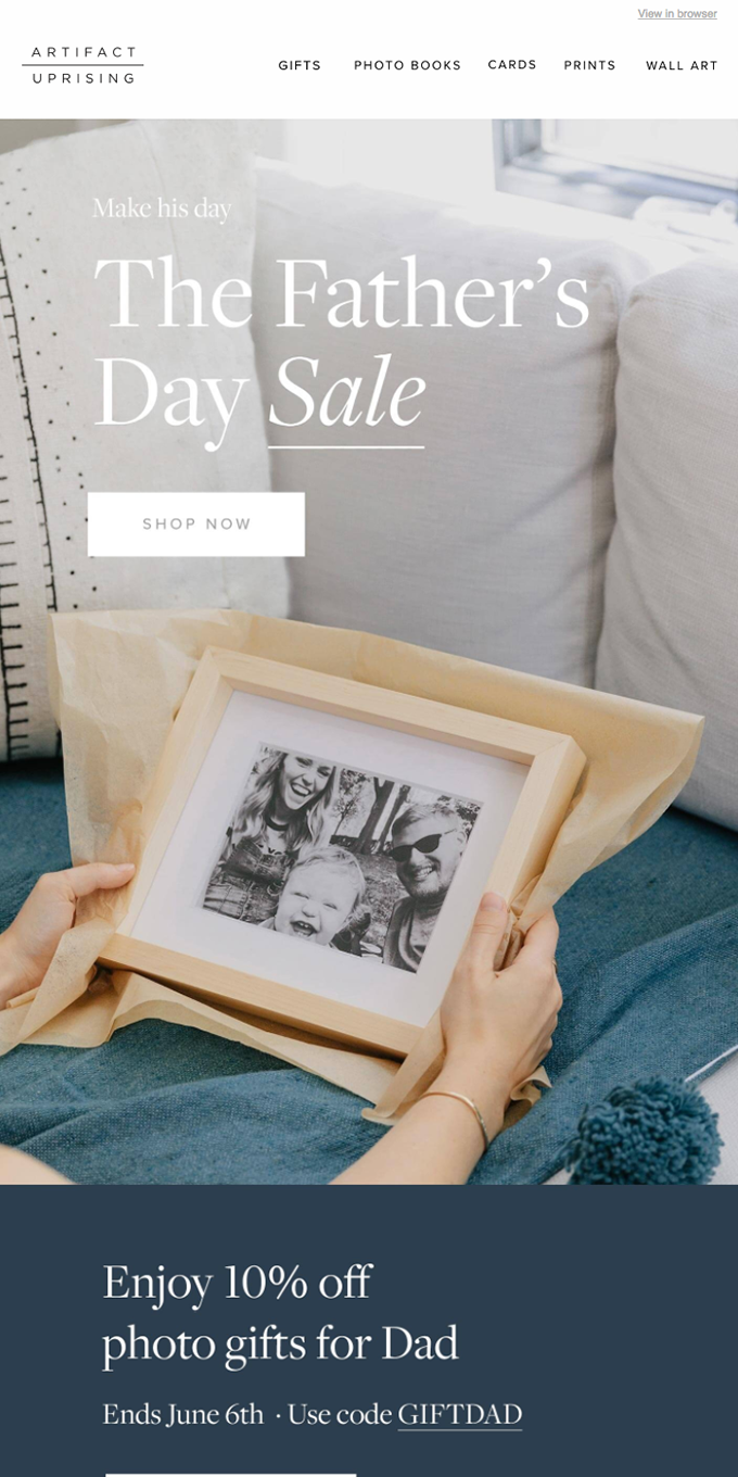 It’s Here: The Father’s Day Sale