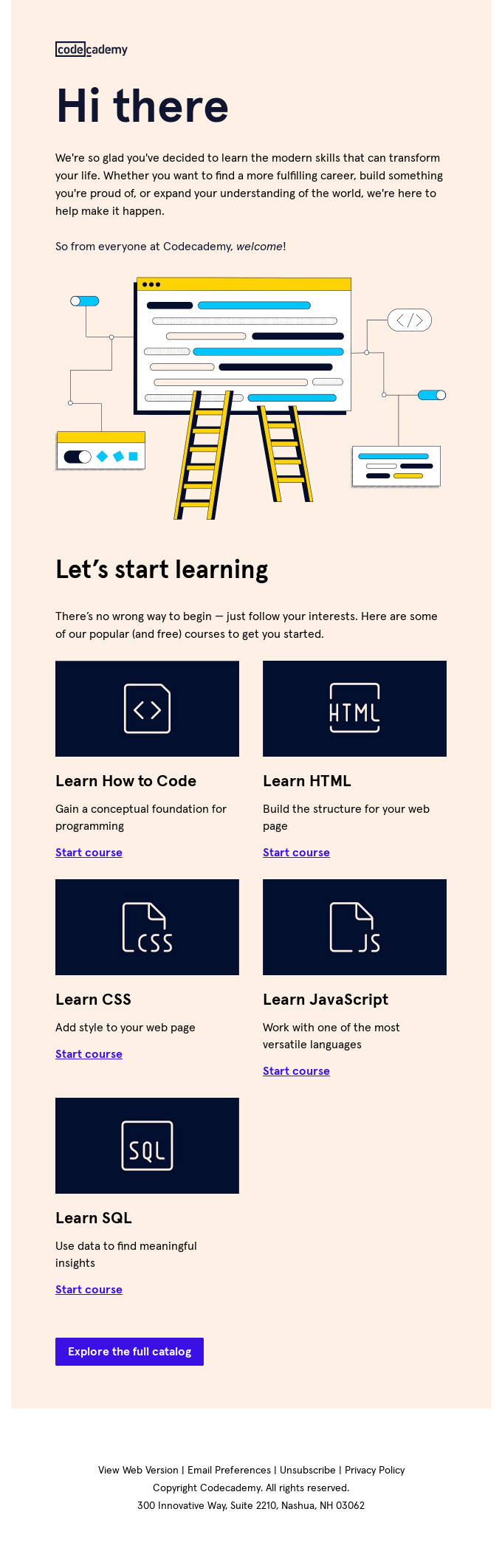 It’s nice to meet you