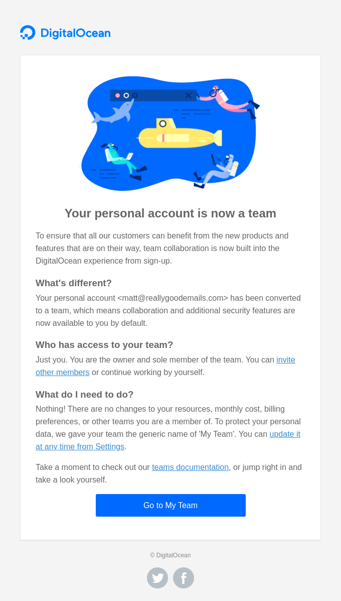 It's now easier to collaborate