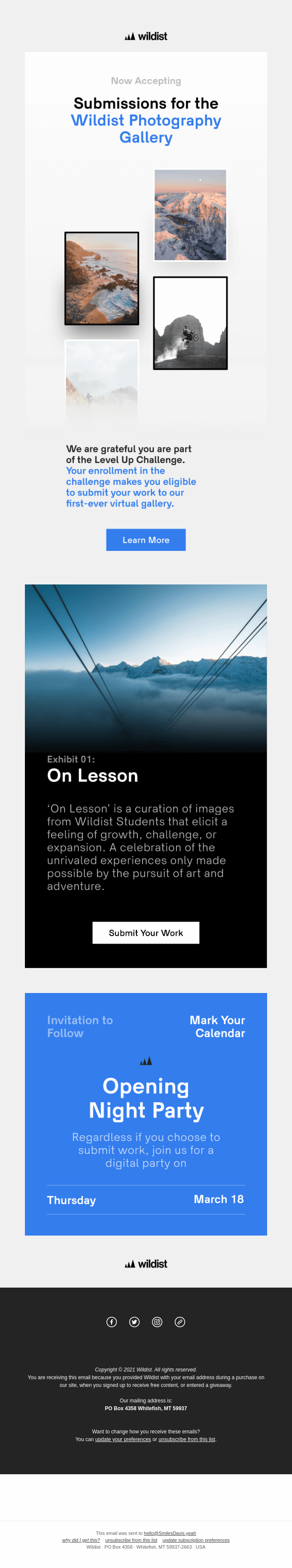 It’s official: Gallery Submissions are Open