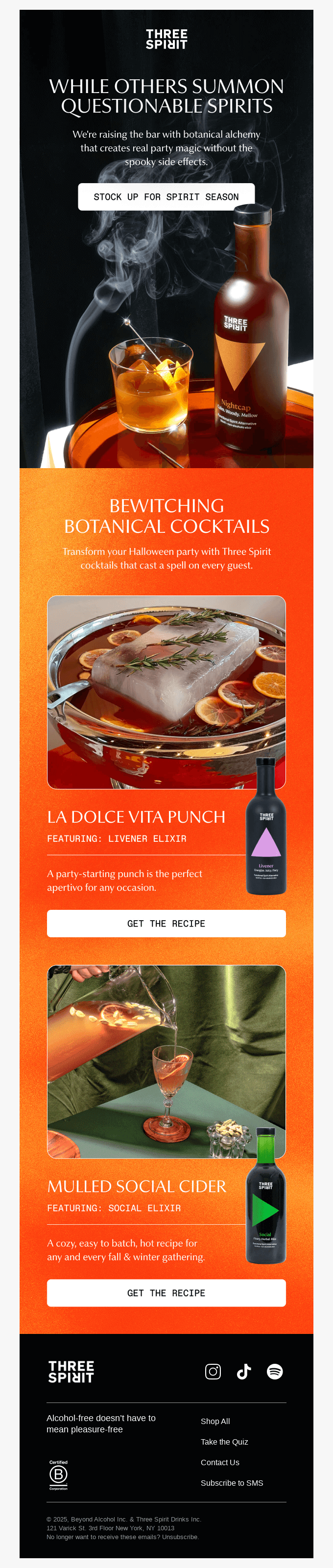 It's spirits season 👻