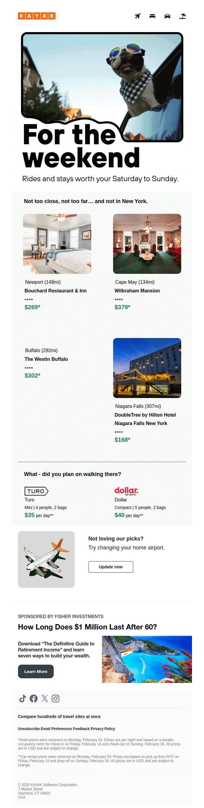 It’s still vacay even if it lasts two days.