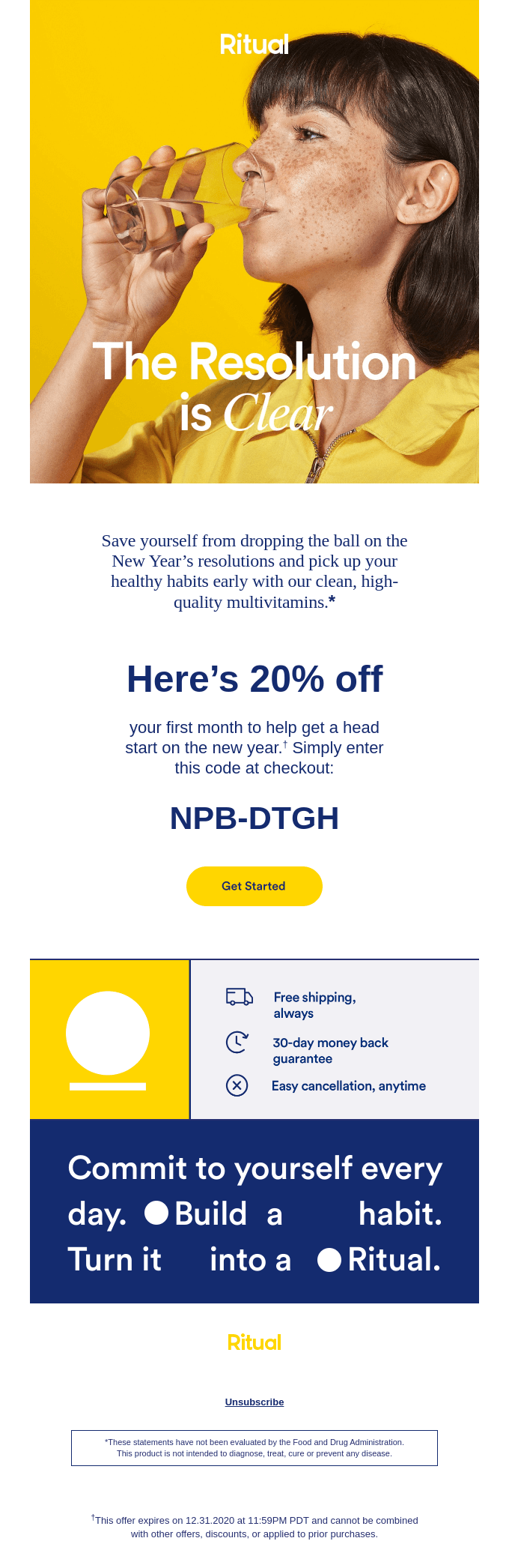 It's time for your new Ritual