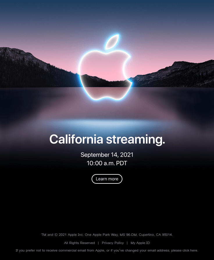 Join us for a special Apple Event.