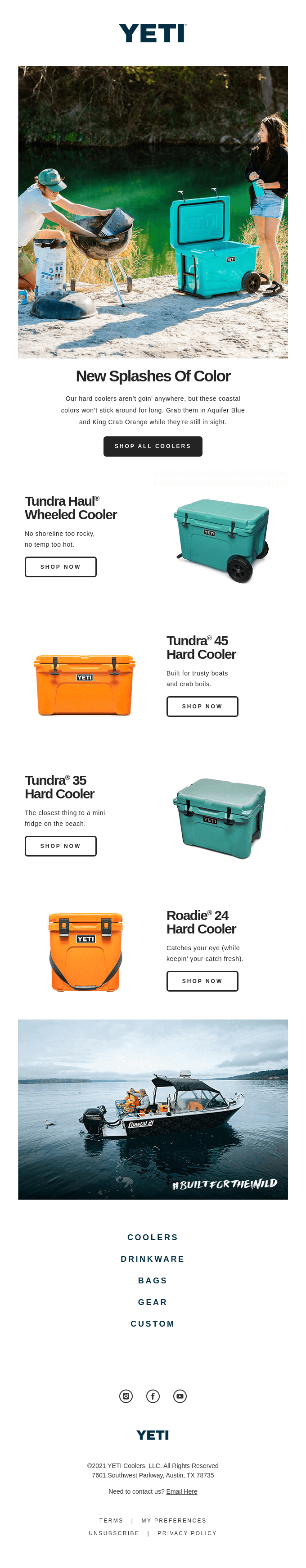 Just In: New Hard Cooler Colors