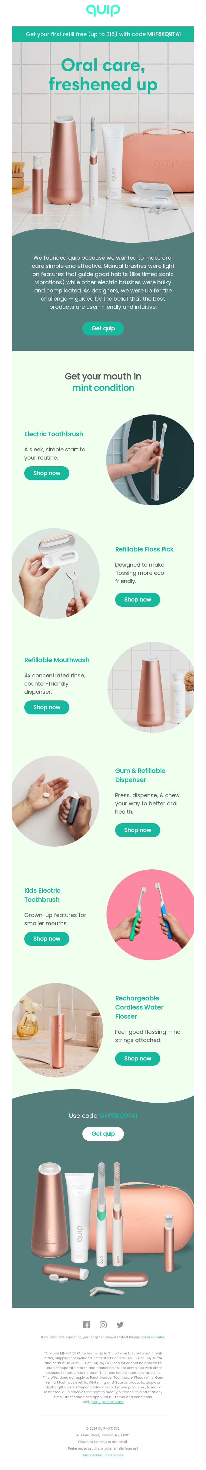 Keep your clean as fresh as a bristle