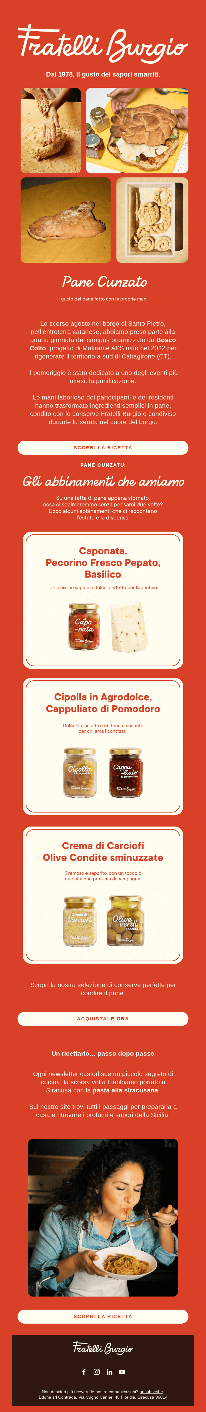 l profumo del pane fatto in casa, i sapori dell’orto ☀️🍅