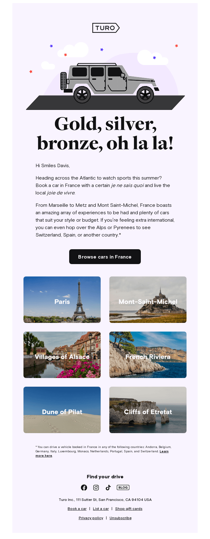 La vie en road 🚗 🇫🇷 🥖