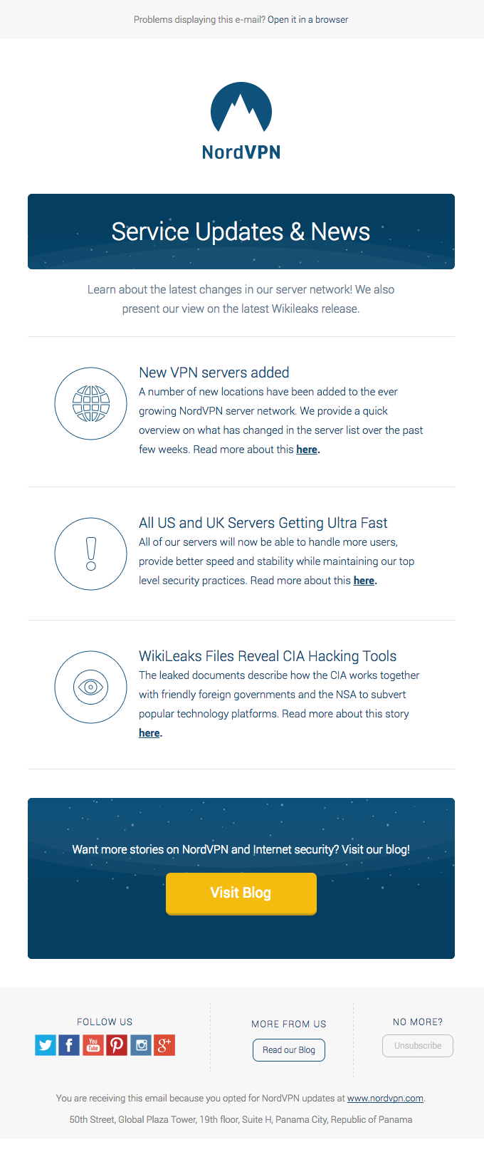 Latest Hot News from NordVPN