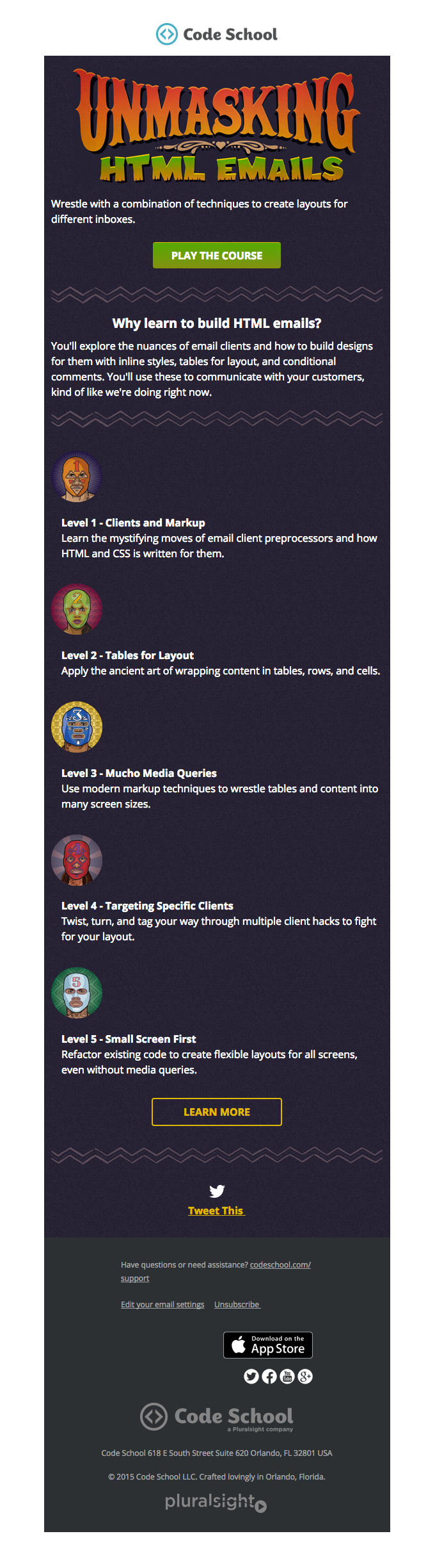 Launched: Unmasking HTML Emails — Info View | Really Good Emails
