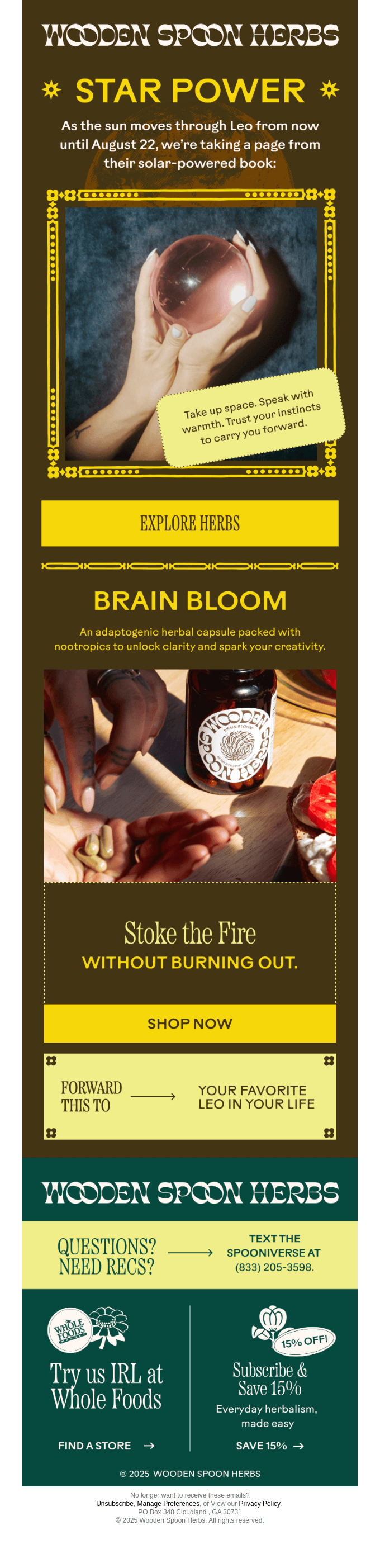 Lessons for Leo season