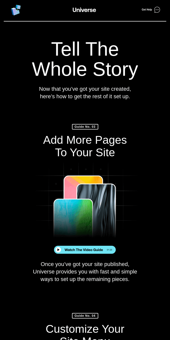 Level up your website