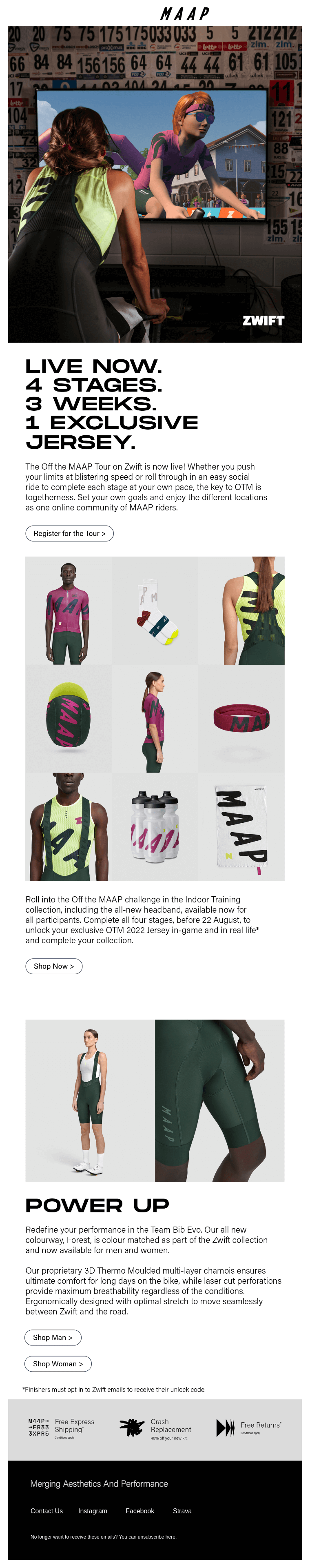 MAAP x Zwift Off the MAAP Tour Starts Today!