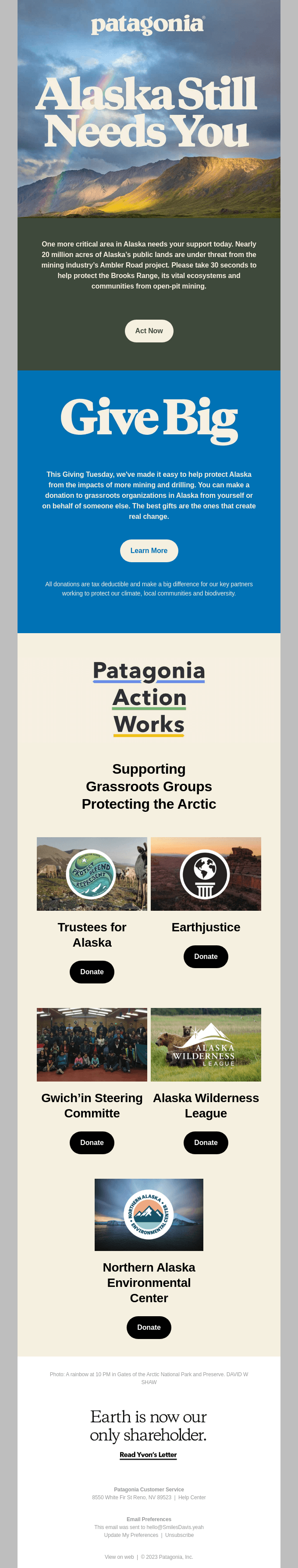 Make a difference in Alaska