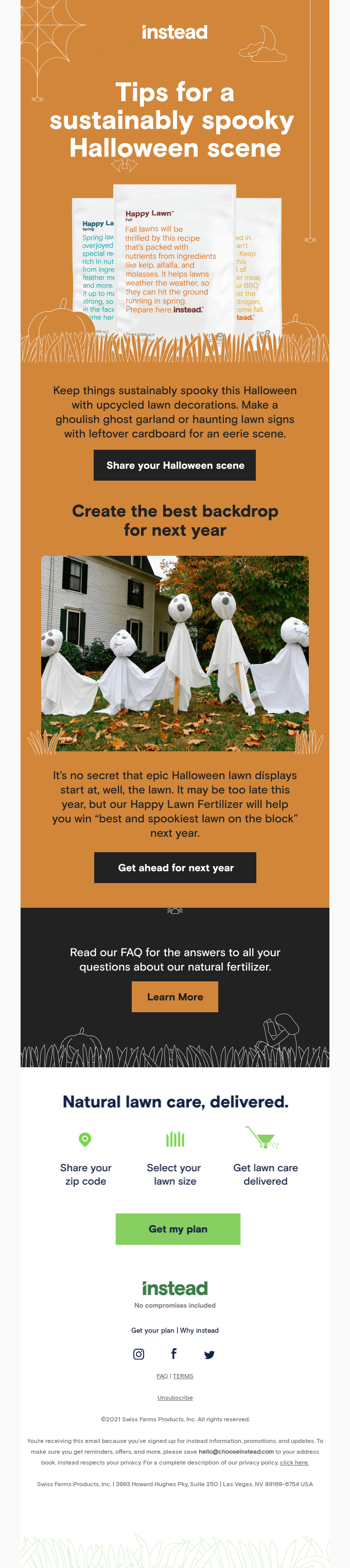Make Halloween sustainably spooky 👻