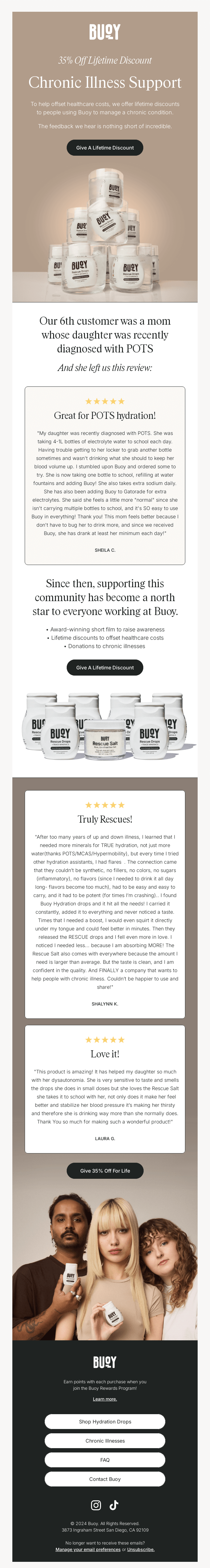 Make resolutions lifelong solutions