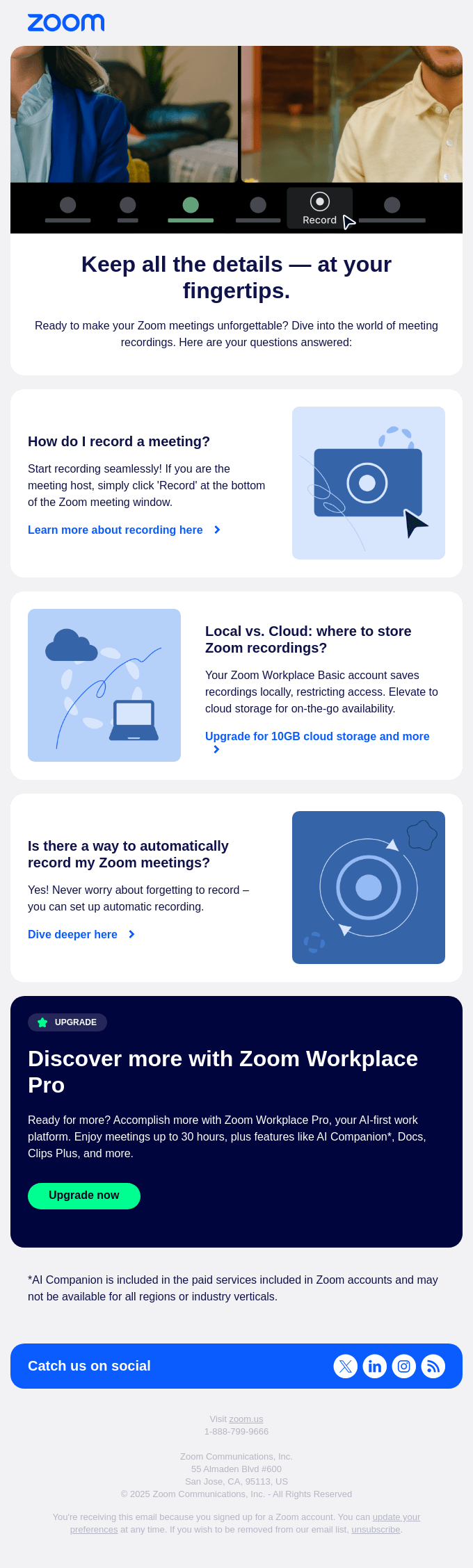 Master your meetings with Zoom recordings today!