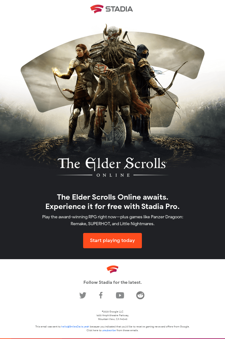 Smiles Davis, play The Elder Scrolls Online for free
