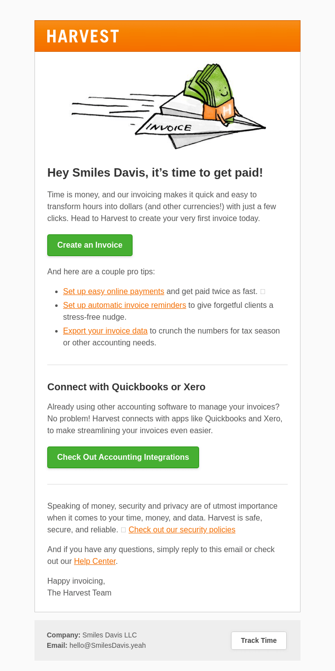 Smiles Davis, get paid for your time in under a minute