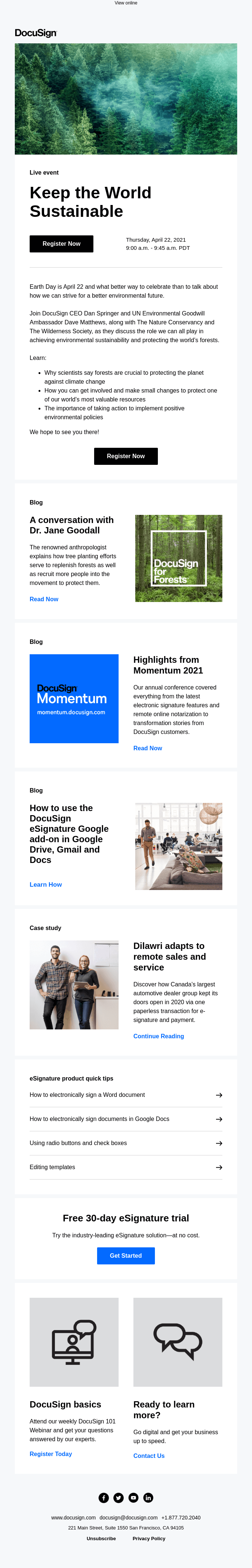 Smiles Davis, you’re invited: Join us on Earth Day