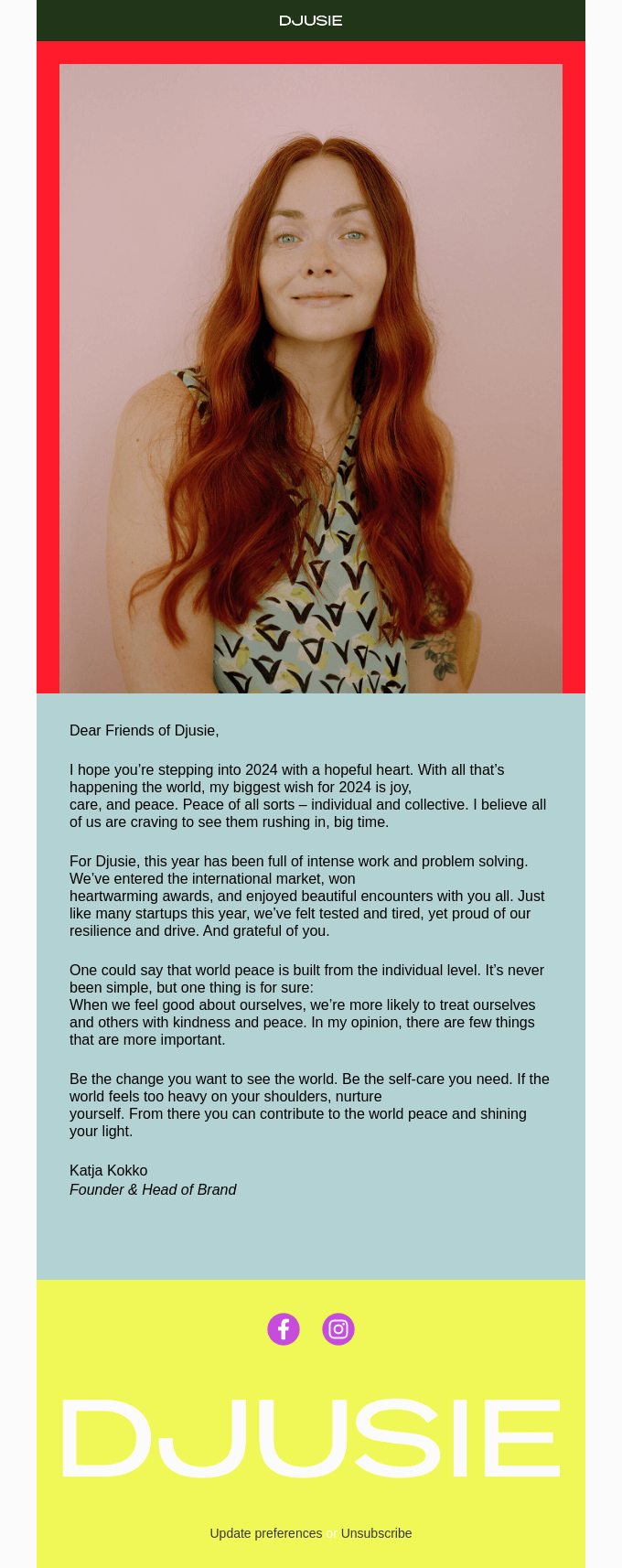 MAY THE PEACE BE WITH US IN 2024