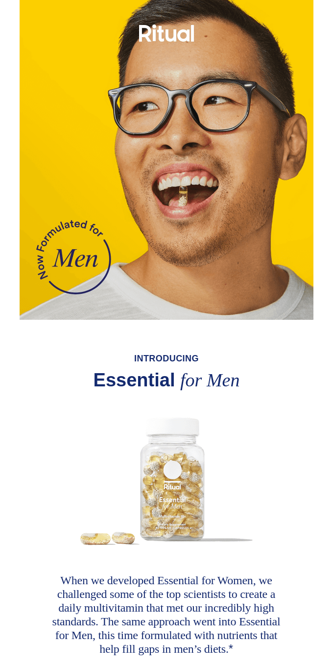 Meet Essential for Men