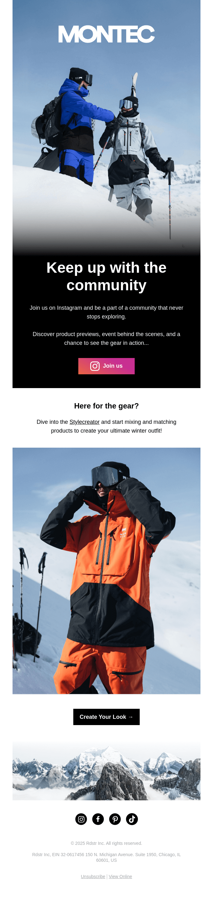 Meet the MONTEC crew ⛷️