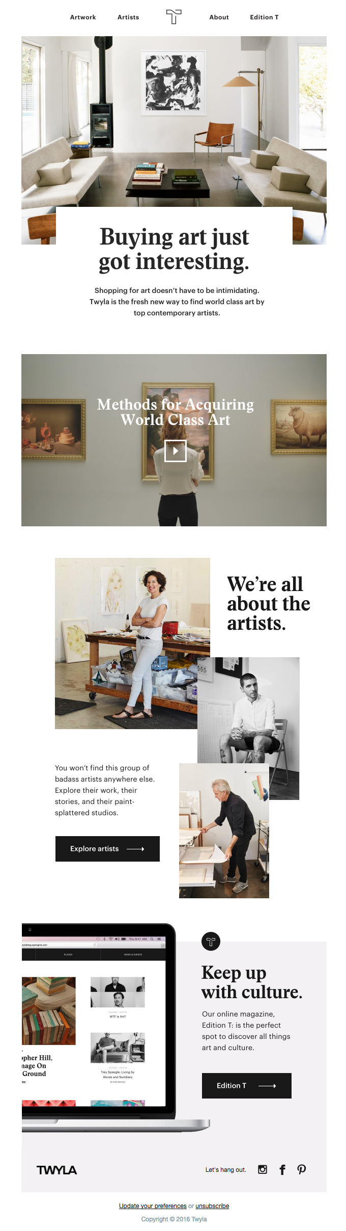 Meet Twyla, a new way to buy art.