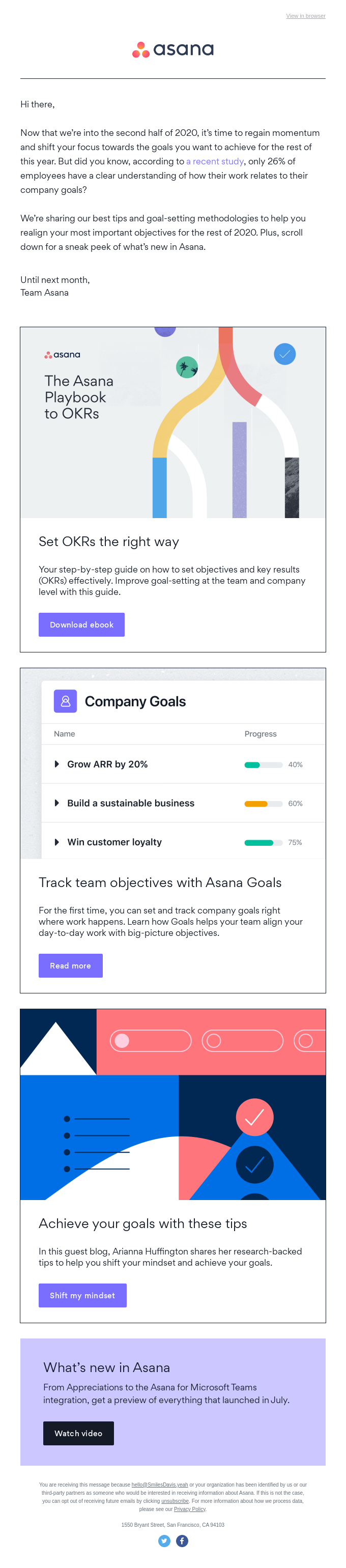 Mid-year goals check-in