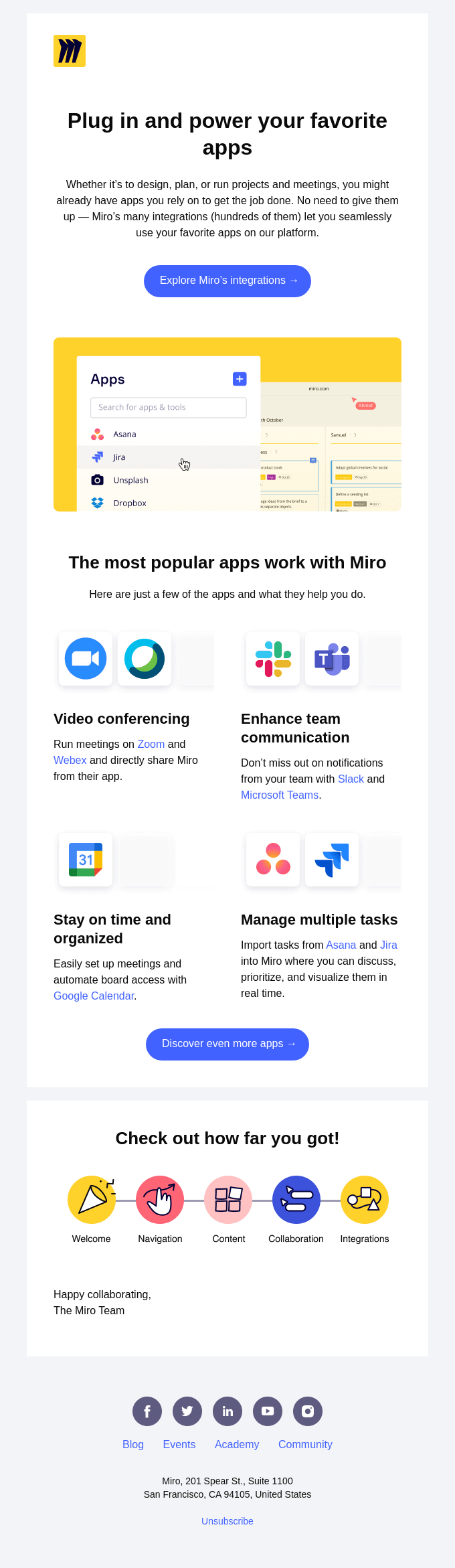 Miro Works with Your Favorite Apps