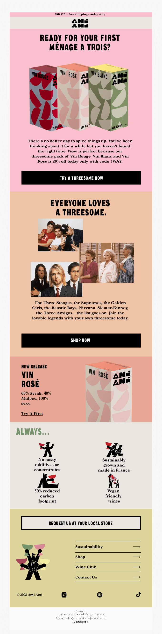 Ménage a trois...💗