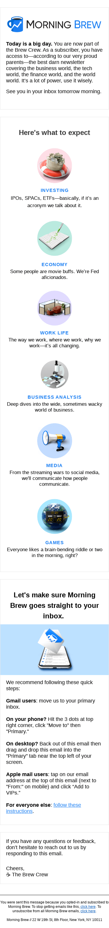 ☕️ Caution: Morning Brew coming in hot