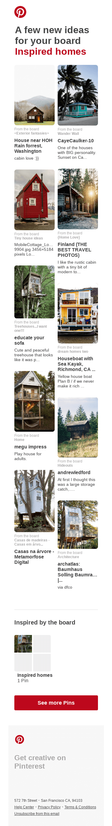 10 new Pins for your Inspired homes