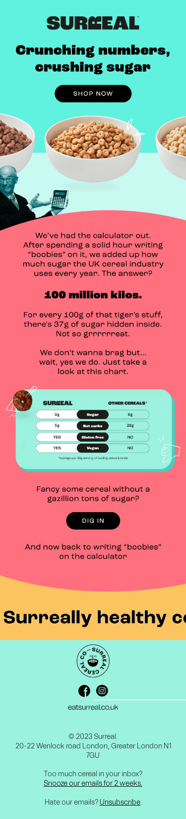 100 million kgs of sugar 😬