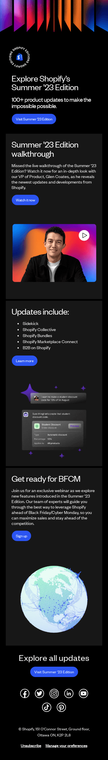 100+ product updates from Shopify’s Summer ’23 Edition