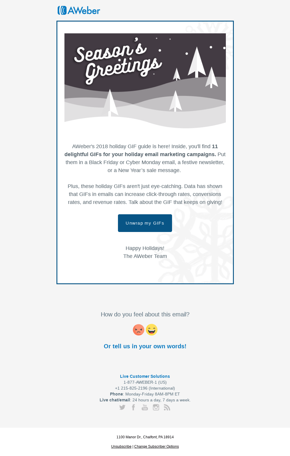 11 holiday GIFs to use in your emails