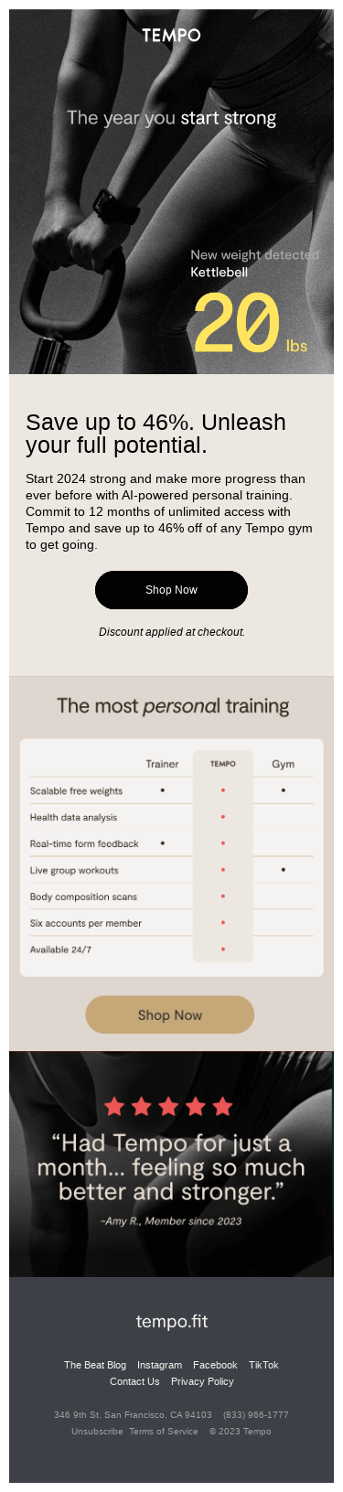 🎉 2024 starts now. When do you?