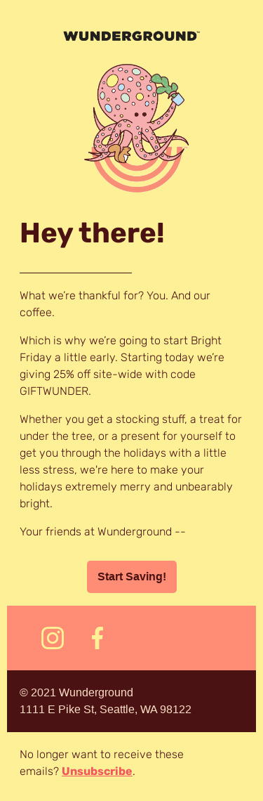 25% Off Site Wide Starts Now