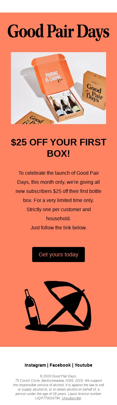 $25 Off Your First box!