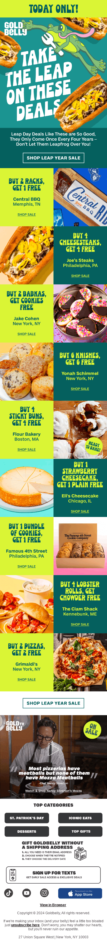 🐸 29 HOURS! Leap Day BOGO SALE 🐸